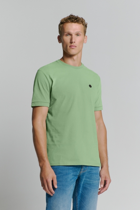 NO-EXCESS t-shirt crewneck peached